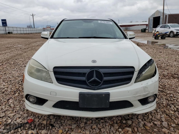 2009 Mercedes-Benz C-Class 3.0L Sport with VIN WDDGF54X69R059912, listed as a Copart auction lot 54707885 with 143,160 mi miles and Clean Title. Bid and sale history available at carsss.com. Image 5.