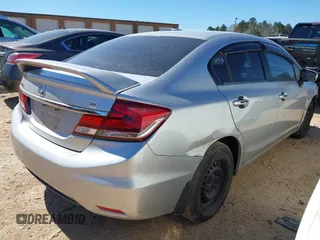 2014 Honda Civic LX with VIN 19XFB2F54EE023704, listed as a IAAI auction lot 41850454 with 196,703 mi miles and . Bid and sale history available at DreamBid. Image 4.