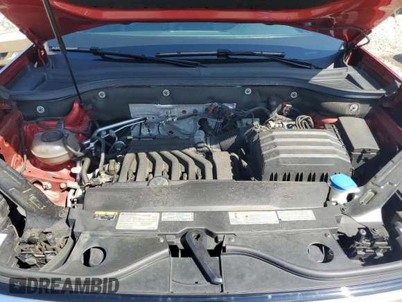 2021 Volkswagen Atlas SEL Premium R-Line with VIN 1V2FR2CA5MC537286, listed as a Copart auction lot 61811244 with 76,269 mi miles and Salvage title. Bid and sale history available at DreamBid. Image 12.