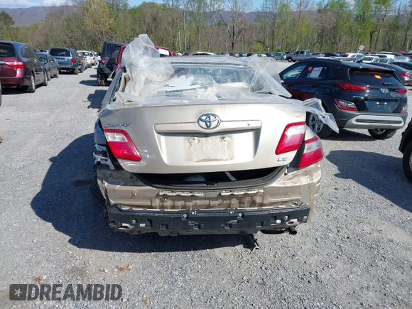 2009 Toyota Camry with VIN 4T1BE46KX9U274706, listed as a IAAI auction lot 42037604 with 216,438 mi miles and . Bid and sale history available at DreamBid. Image 15.