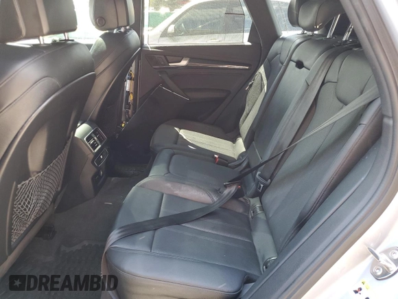 2019 Audi SQ5 Premium Plus with VIN WA1B4AFY5K2001078, listed as a Copart auction lot 55521195 with 57,625 mi miles and Salvage title. Bid and sale history available at DreamBid. Image 11.