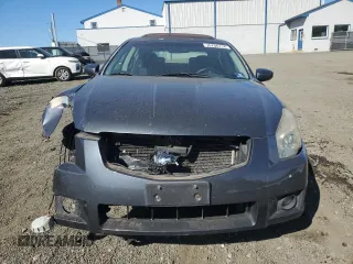 2008 Nissan Maxima 3.5 SE with VIN 1N4BA41E68C829338, listed as a Copart auction lot 76706714 with 0 mi miles and Salvage Title. Bid and sale history available at carsss.com. Image 5.