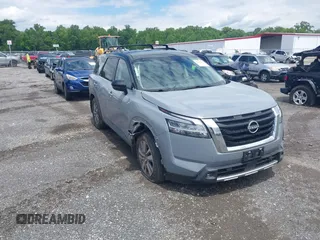 2022 Nissan Pathfinder SL with VIN 5N1DR3CC3NC205313, listed as a IAAI auction lot 42326804 with 51,135 mi miles and . Bid and sale history available at DreamBid. Image 1.