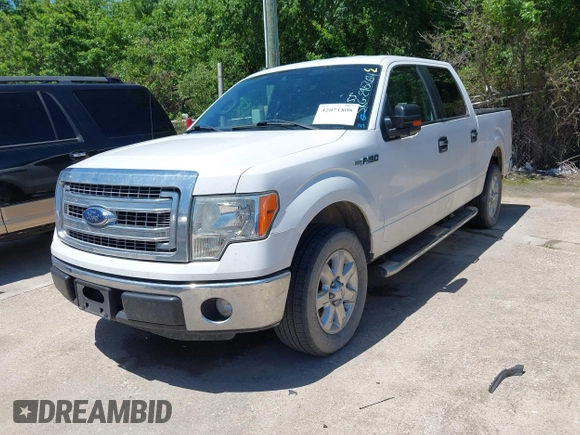 2014 Ford F-150 XL with VIN 1FTFW1CF9EKE96264, listed as a IAAI auction lot 42071808 with 1 mi miles. Bid and sale history available at carsss.com. Image 16.