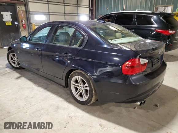 2008 BMW 3 Series 328xi with VIN WBAVC73538KX90243, listed as a Copart auction lot 84650714 with 164,009 mi miles and Salvage Title. Bid and sale history available at carsss.com. Image 2.
