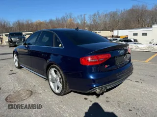 2014 Audi S4 Premium Plus with VIN WAUBGAFL1EA00570, listed as a Copart auction lot 54531555 with 158,010 mi miles and Clean Title. Bid and sale history available at carsss.com. Image 3.