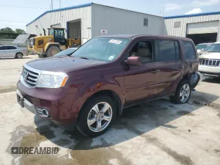 2013 Honda Pilot EX-L with VIN 5FNYF3H50DB036314, listed as a Copart auction lot 59122285 with 108,718 mi miles and Salvage title. Bid and sale history available at DreamBid. Image 1.