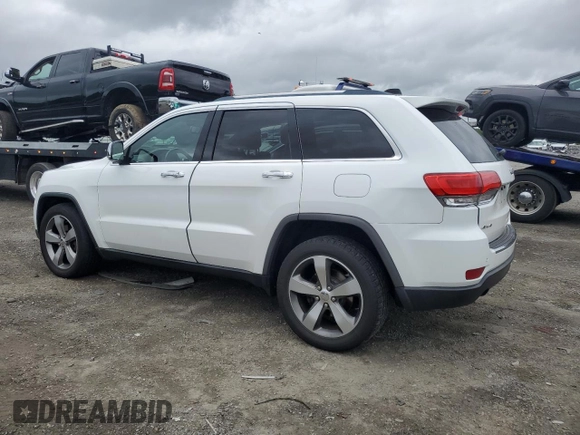 2014 Jeep Grand Cherokee Limited z VIN 1C4RJFBG0EC102776, wystawiony jako Copart lot #58961025 z przebiegiem 187 356 mil mil oraz Czysty tytuł • Clean title. Historia ofert i sprzedaży dostępna na DreamBid. Obrazek 2.