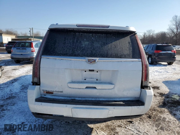2019 Cadillac Escalade ESV Luxury z VIN 1GYS4HKJXKR214214, wystawiony jako Copart lot #42139385 z przebiegiem 94 736 mil mil oraz Szkoda całkowita • Salvage title. Historia ofert i sprzedaży dostępna na DreamBid. Obrazek 6.