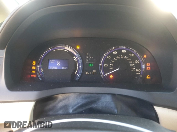 2010 Lexus HS 250h with VIN JTHBB1BA1A2025430, listed as a Copart auction lot 76348384 with 361,121 mi miles and Clean Title. Bid and sale history available at DreamBid. Image 9.
