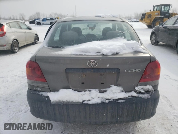 2003 Toyota ECHO with VIN JTDBT123835050049, listed as a Copart auction lot 44684765 with Not Provided miles and Salvage Title. Bid and sale history available at carsss.com. Image 6.