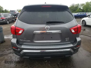 2017 Nissan Pathfinder SV with VIN 5N1DR2MM0HC695022, listed as a Copart auction lot 57045895 with 114,739 mi miles and Salvage title. Bid and sale history available at DreamBid. Image 6.