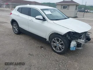 2018 BMW X2 sDrive28i with VIN WBXYJ3C36JEB37994, listed as a IAAI auction lot 42402043 with 63,943 mi miles and . Bid and sale history available at DreamBid. Image 1.