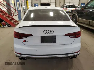 2018 Audi S4 Premium Plus with VIN WAUB4AF45JA133410, listed as a Copart auction lot 44200074 with 74,421 mi miles. Bid and sale history available at carsss.com. Image 6.