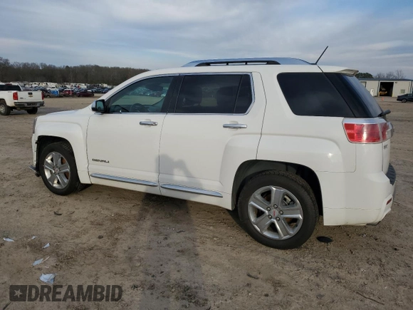 2015 GMC Terrain Denali with VIN 2GKALUEK4F6296481, listed as a Copart auction lot 87426554 with 66,962 mi miles and Salvage Title. Bid and sale history available at carsss.com. Image 2.