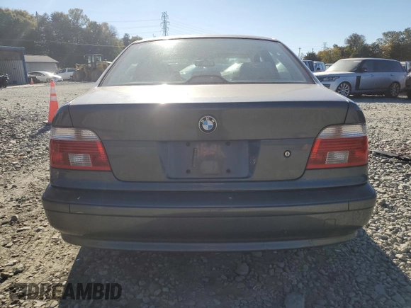 2001 BMW 5 Series 525i with VIN WBADT33401GF40448, listed as a Copart auction lot 76770544 with 266,650 mi miles and Salvage Title. Bid and sale history available at carsss.com. Image 6.