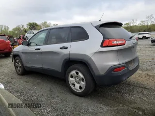 2015 Jeep Cherokee Sport with VIN 1C4PJLAB5FW541998, listed as a Copart auction lot 51995275 with 187,577 mi miles and Salvage Title. Bid and sale history available at carsss.com. Image 2.
