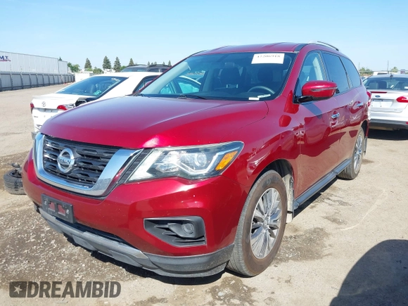 2018 Nissan Pathfinder SV z VIN 5N1DR2MN5JC678022, wystawiony jako IAAI lot #42206918 z przebiegiem 106 488 mil mil oraz . Historia ofert i sprzedaży dostępna na DreamBid. Obrazek 2.