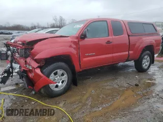 2011 Toyota Tacoma with VIN 5TFUU4ENXBX004679, listed as a Copart auction lot 86427394 with 116,133 mi miles and Salvage Title. Bid and sale history available at carsss.com. Image 1.