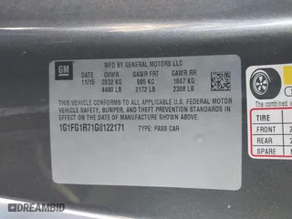 2016 Chevrolet Camaro 2SS with VIN 1G1FG1R71G0122171, listed as a IAAI auction lot 41304137 with 1 mi miles. Bid and sale history available at carsss.com. Image 9.