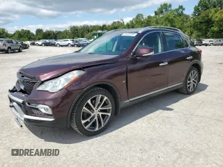 2016 Infiniti QX50 with VIN JN1BJ0RR8GM266993, listed as a Copart auction lot 68308284 with 144,003 mi miles and Salvage Title. Bid and sale history available at carsss.com. Image 1.