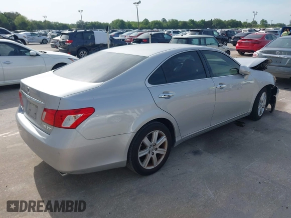 2008 Lexus ES 350 with VIN JTHBJ46G182217699, listed as a IAAI auction lot 42079646 with 158,013 mi miles. Bid and sale history available at carsss.com. Image 4.