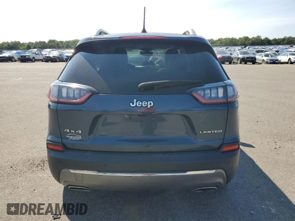 2019 Jeep Cherokee Limited with VIN 1C4PJMDX6KD446434, listed as a Copart auction lot 69299024 with 42,658 mi miles and Non Repairable. Bid and sale history available at carsss.com. Image 6.