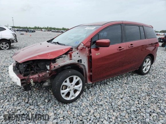 2012 Mazda 5 Touring z VIN JM1CW2CL3C0105567, wystawiony jako Copart lot #59343205 z przebiegiem 110 410 mil mil oraz Szkoda całkowita • Salvage title. Historia ofert i sprzedaży dostępna na DreamBid. Obrazek 1.