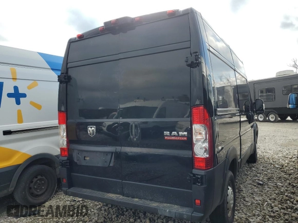 2022 Ram ProMaster Cargo with VIN 3C6LRVBG6NE113371, listed as a Copart auction lot 76282374 with 65,101 mi miles and Clean Title. Bid and sale history available at DreamBid. Image 3.