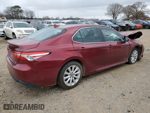 2019 Toyota Camry LE with VIN 4T1B11HKXKU779304, listed as a Copart auction lot 47935945 with 59,277 mi miles and Salvage Title. Bid and sale history available at carsss.com. Image 3.
