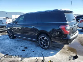 2021 Ford Expedition Max Limited с VIN 1FMJK1KT4MEA40632, выставлен на аукционе Copart как лот 46404815 с пробегом 71 257 миль миль и Списание • Salvage title. История ставок и продаж доступна на DreamBid. Изображение 2.