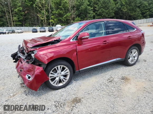 2012 Lexus RX 450h with VIN JTJZB1BA4C2006421, listed as a Copart auction lot 64315385 with 189,486 mi miles and Clean title. Bid and sale history available at DreamBid. Image 1.