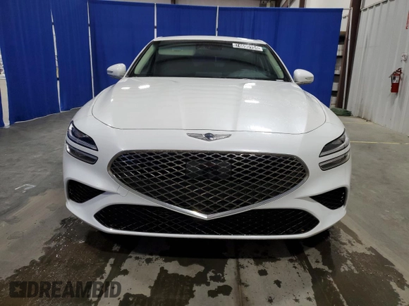 2023 Genesis G70 2.0T with VIN KMTG34TA2PU129153, listed as a Copart auction lot 74690154 with 18,785 mi miles and Clean Title. Bid and sale history available at DreamBid. Image 5.