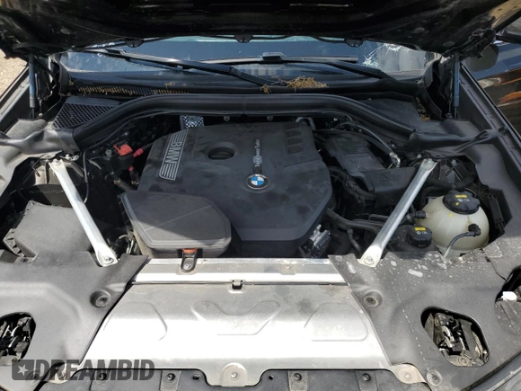 2019 BMW X3 sDrive30i with VIN 5UXTR7C56KLF27949, listed as a Copart auction lot 54762165 with 88,414 mi miles and Salvage Title. Bid and sale history available at DreamBid. Image 12.