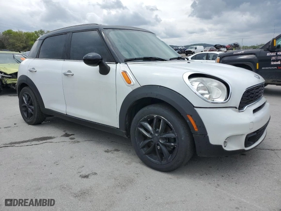 2012 MINI Cooper Countryman with VIN WMWZB3C58CWM05354, listed as a Copart auction lot 52602505 with 125,797 mi miles and Clean Title. Bid and sale history available at carsss.com. Image 4.