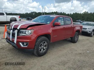 2016 Chevrolet Colorado 4WD Z71 with VIN 1GCGTDE34G1131064, listed as a Copart auction lot 61369585 with 137,769 mi miles and Salvage title. Bid and sale history available at DreamBid. Image 1.