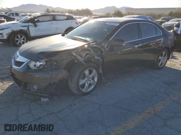 2009 Acura TSX with VIN JH4CU26649C004023, listed as a Copart auction lot 45837625 with 189,012 mi miles and Salvage Title. Bid and sale history available at carsss.com. Image 1.
