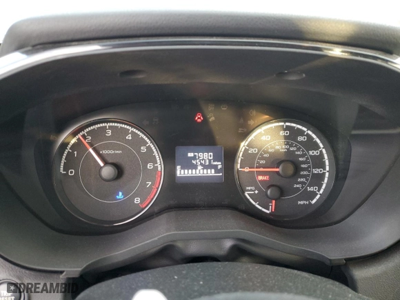 2018 Subaru Impreza with VIN 4S3GTAA6XJ1712493, listed as a Copart auction lot 79625544 with 45,431 mi miles and Salvage Title. Bid and sale history available at carsss.com. Image 9.