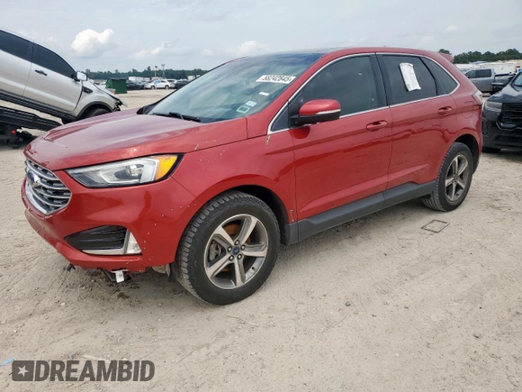 2020 Ford Edge SEL z VIN 2FMPK3J91LBA54476, wystawiony jako Copart lot #58242845 z przebiegiem 120 718 mil mil oraz Szkoda całkowita • Salvage title. Historia ofert i sprzedaży dostępna na DreamBid. Obrazek 1.