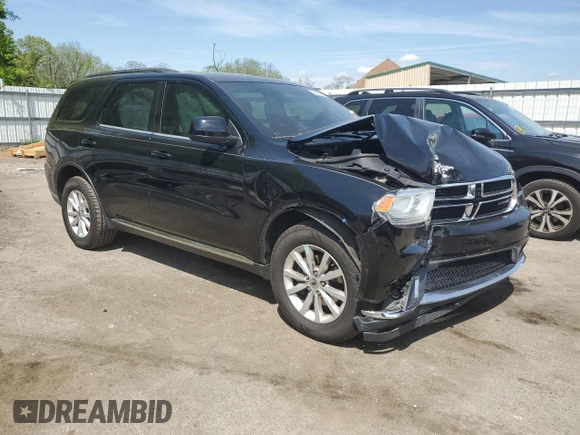 2020 Dodge Durango SXT Plus with VIN 1C4RDJAG9LC330011, listed as a Copart auction lot 54603695 with 53,314 mi miles and Salvage title. Bid and sale history available at DreamBid. Image 4.