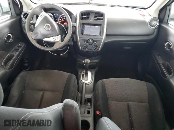2016 Nissan Versa S with VIN 3N1CN7AP8GL852406, listed as a Copart auction lot 55884205 with 124,748 mi miles and Salvage title. Bid and sale history available at DreamBid. Image 8.