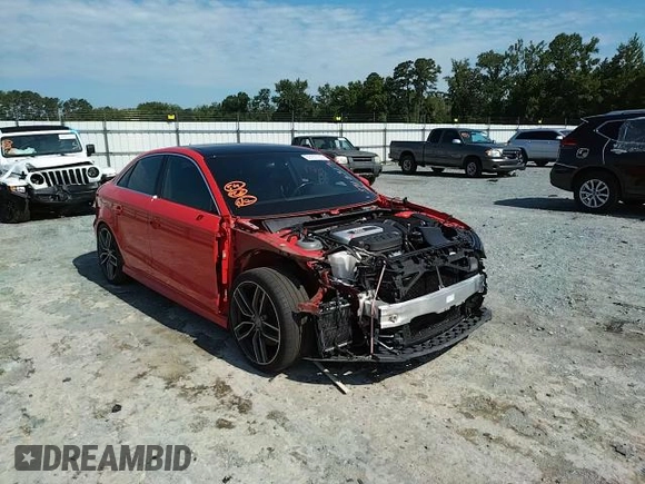 2015 Audi S3 2.0T Prestige with VIN WAUFFGFF2F1069074, listed as a Copart auction lot 59183133 with 74,654 mi miles. Bid and sale history available at carsss.com. Image 11.