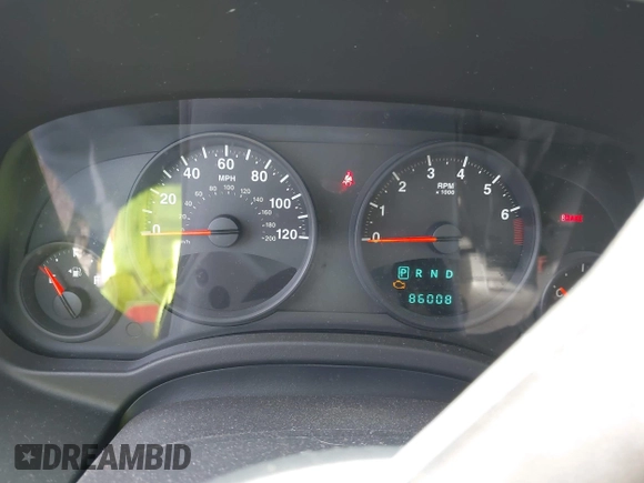 2013 Jeep Compass Latitude with VIN 1C4NJDEB7DD261645, listed as a IAAI auction lot 41948272 with 86,008 mi miles. Bid and sale history available at carsss.com. Image 7.