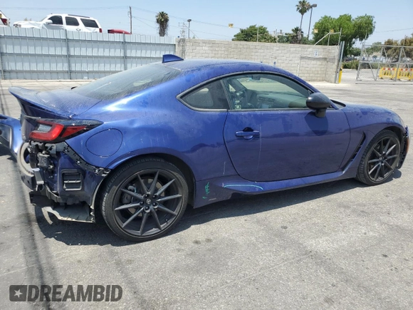 2022 Toyota GR86 Premium with VIN JF1ZNBF13N8758546, listed as a Copart auction lot 58532134 with 35,481 mi miles and Salvage Title. Bid and sale history available at carsss.com. Image 3.