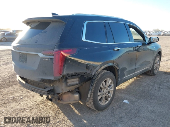2021 Cadillac XT6 Luxury with VIN 1GYKPAR4XMZ163329, listed as a IAAI auction lot 41225133 with 132,175 mi miles. Bid and sale history available at carsss.com. Image 4.