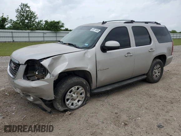 2007 GMC Yukon SLT with VIN 1GKFC13J77R120237, listed as a Copart auction lot 52671005 with 266,648 mi miles and Salvage Title. Bid and sale history available at carsss.com. Image 1.