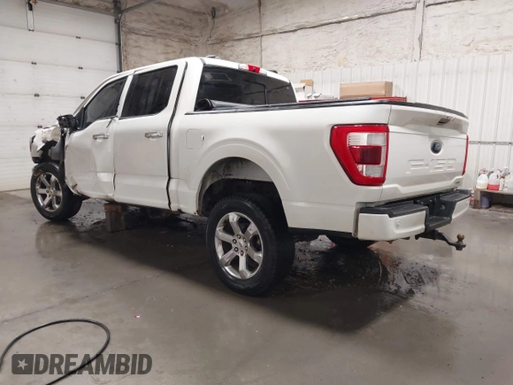 2022 Ford F-150 XL with VIN 1FTEW1EP9NFA30439, listed as a IAAI auction lot 41935616 with 49,741 mi miles and . Bid and sale history available at DreamBid. Image 3.