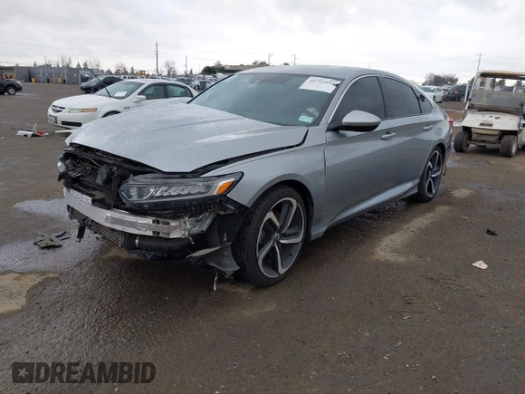 2019 Honda Accord Sport with VIN 1HGCV1F38KA030061, listed as a IAAI auction lot 41712893 with Not Provided miles and . Bid and sale history available at carsss.com. Image 17.