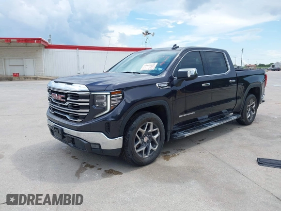 2024 GMC Sierra 1500 SLT with VIN 3GTPHDED1RG176672, listed as a IAAI auction lot 42445192 with 51,689 mi miles and . Bid and sale history available at DreamBid. Image 20.