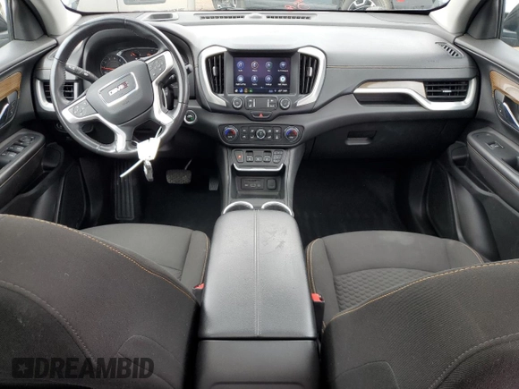 2020 GMC Terrain SLE with VIN 3GKALMEV5LL330543, listed as a Copart auction lot 58581675 with 79,832 mi miles and Salvage title. Bid and sale history available at DreamBid. Image 8.